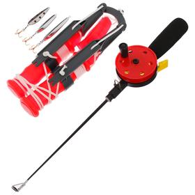 

Набор TROUT PRO Ice Set 2 (удочка, спасалки, блёсны)