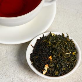 Подарочный набор 4 вида чая «23.02», чай чёрный, зелёный, чёрный с лимоном, зелёный с жасмином, 25 г. х 4 шт. от Сима-ленд