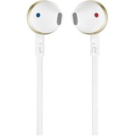 

Наушники JBL T205, вкладыши, микрофон, 100 дБ, 32 Ом, 1.2 м, проводные, 3.5 мм, золотистые