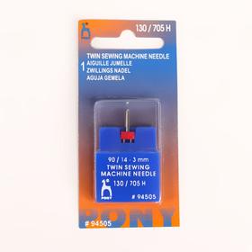 

Игла для бытовых швейных машин, двойная, универсальная, №90, 3 мм
