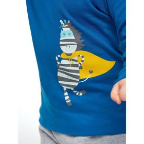 

Лонгслив для мальчика, рост 86 см, цвет синий