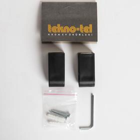

Рейлинг Tekno-tel Re'Black, 40 см, d=1,4 см, с комплектом для монтажа, цвет чёрный