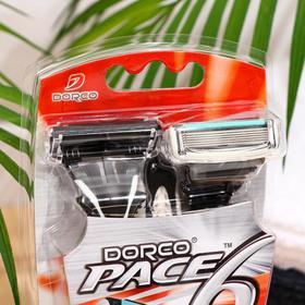 

Набор Dorco PACE6 3 станка, 6 лезвий, блистер