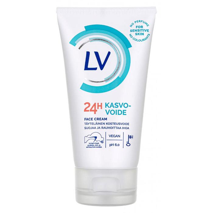 Крем для лица увлажняющий 24 ч. LV, 75 мл