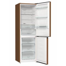 

Холодильник Gorenje NRK6192ACR4, двухкамерный, класс A++, 320 л, медный