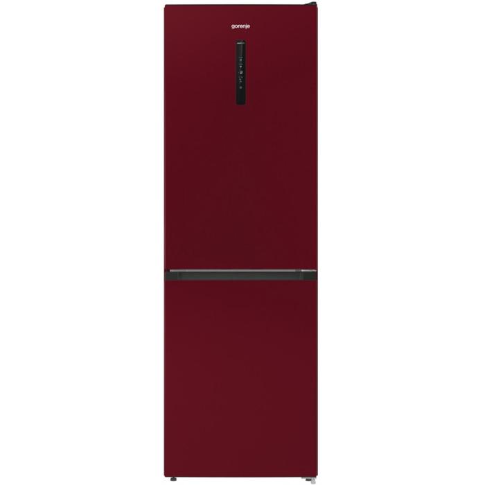 Холодильник Gorenje NRK6192AR4, двухкамерный, класс A++, 320 л, красный