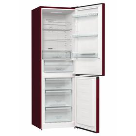 

Холодильник Gorenje NRK6192AR4, двухкамерный, класс A++, 320 л, красный