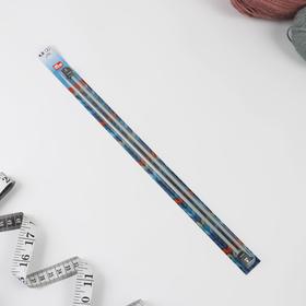 

Спицы для вязания, прямые, d = 4 мм, 35 см, 2 шт