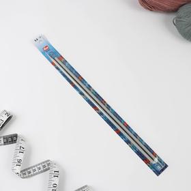 

Спицы для вязания, прямые, d = 5,5 мм, 35 см, 2 шт