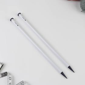 

Спицы для вязания, прямые, d = 12 мм, 40 см, 2 шт