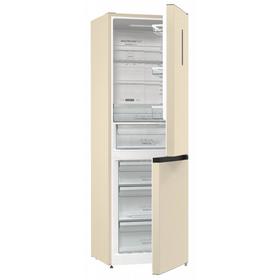 

Холодильник Gorenje NRK6192AC4, двухкамерный, класс A++, 320 л, бежевый