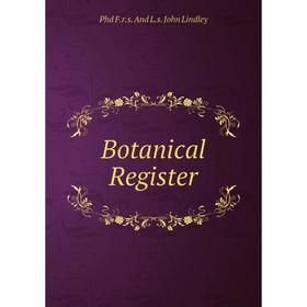 

Книга Botanical Register