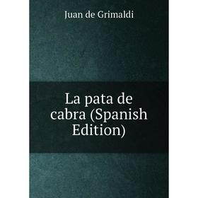 

Книга La pata de cabra