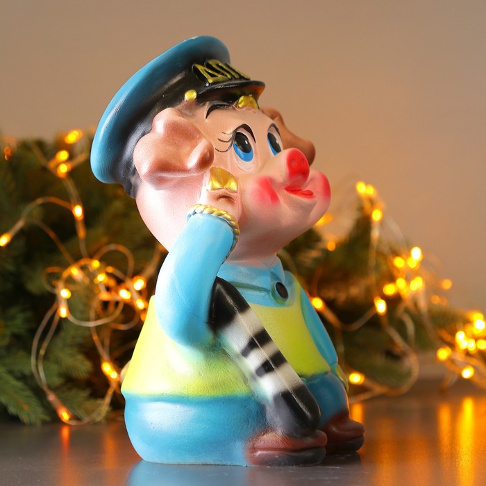 Копилка "Свинка ДПС"