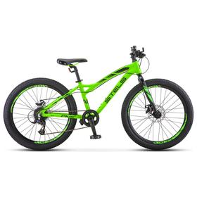 

Велосипед 24" Stels Adrenalin MD, V010, цвет неоновый лайм размер рамы 13,5"
