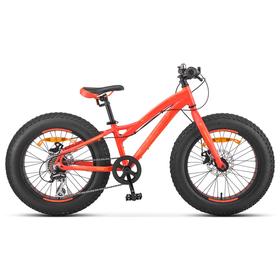 

Велосипед 20" Stels Aggressor MD, V010, цвет неоновый красный, размер 11"