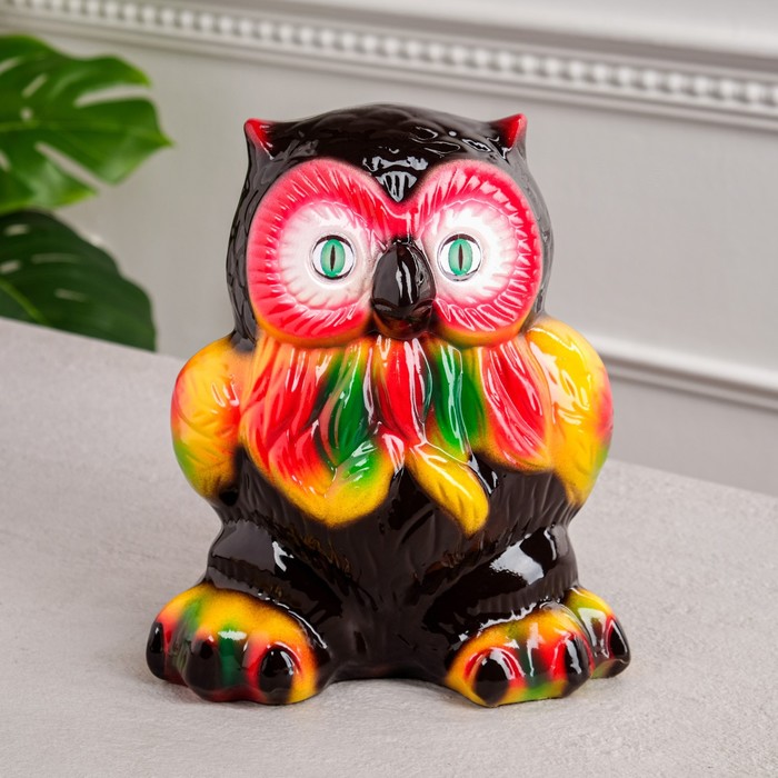 Копилка "Сова с синими глазами"