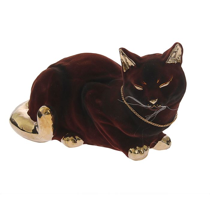 Копилка "Кошка Ляля" флок, булат, шоколад