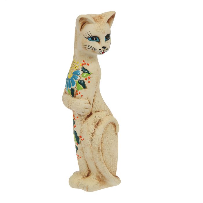Копилка "Кошка Багира" шамот
