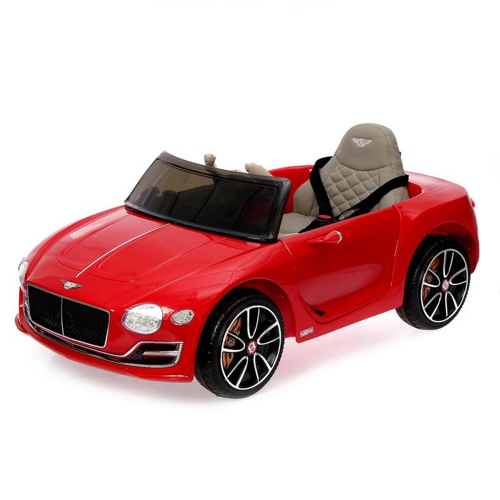 фото Электромобиль bentley exp 12 speed 6e concept, eva колеса, кожаное сидение, цвет красный