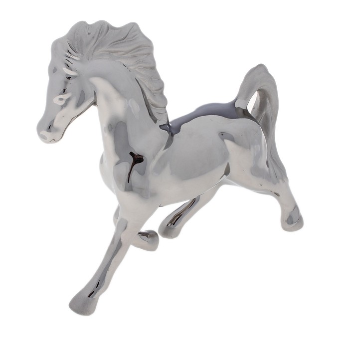 Сувенир "Конь" серебро