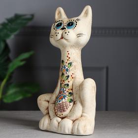 

Копилка "Кот Вася", под шамот, керамика, 33 см, микс