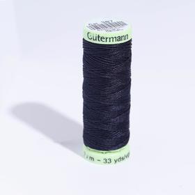 

Нитки Top Stitch, 30 м, цвет чернильно-чёрный