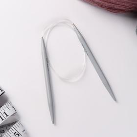 

Спицы для вязания, круговые, с пластиковой леской, d = 8 мм, 60 см