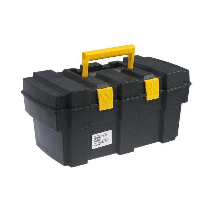 Ящик для инструмента ТУНДРА, 16, 420 х 225 х 200 мм, пластиковый, подвижный лоток