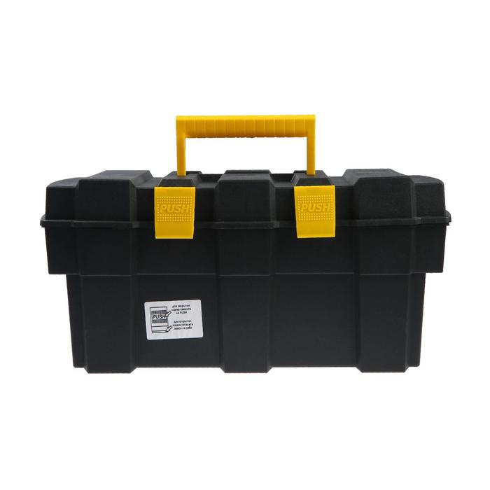 Ящик для инструмента TUNDRA, 16", 42.2х22.5х20 см, пластиковый, подвижный лоток, защелки