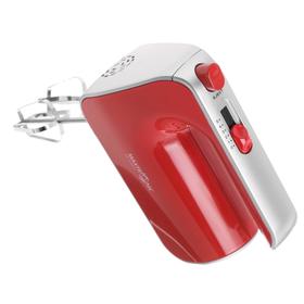 

Миксер электрический MAXTRONIC MAX-LY-628C, 350 Вт, 5 скоростей, 2 насадки, красный