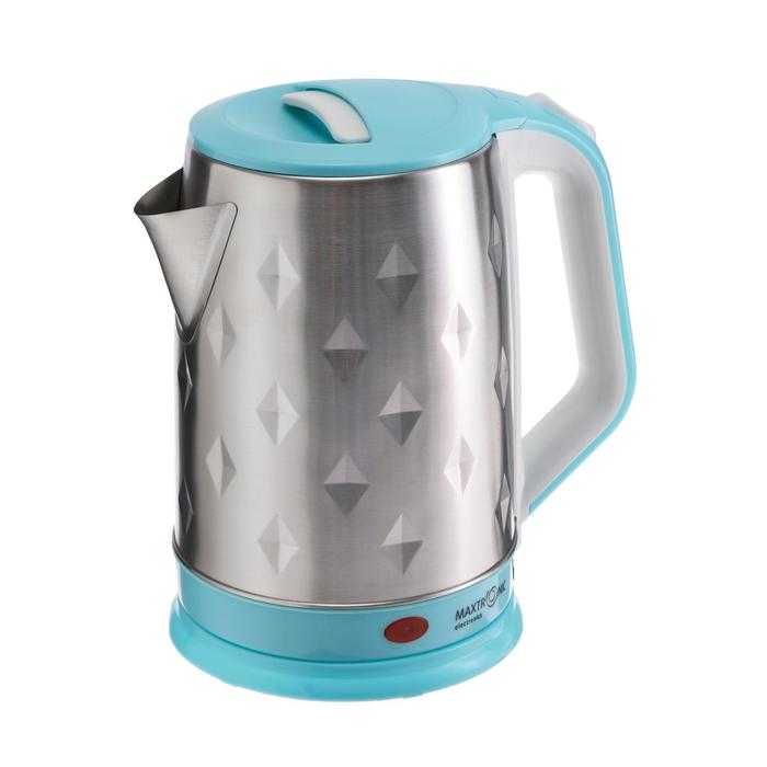 Чайник электрический MAXTRONIC MAX-1009 металл 1800 Вт 2 л голубой 79900₽