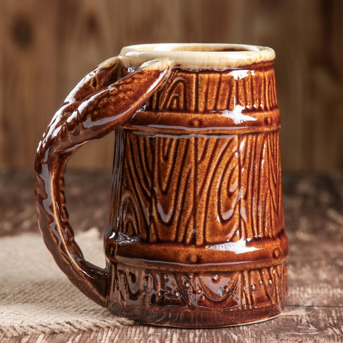 Пивная кружка &quot;Рак&quot; малая 0,4 л