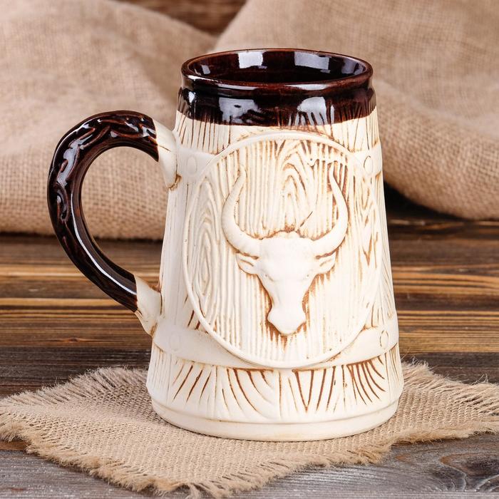 Ваза "Эквилибриум" большая, кобальт, маки