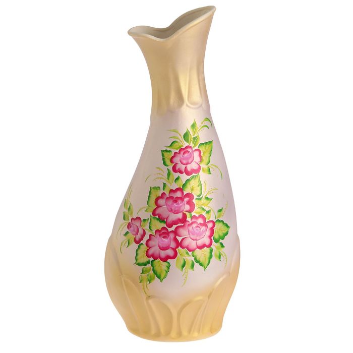 Ваза напольная "Верона" художественная. роспись, акрил