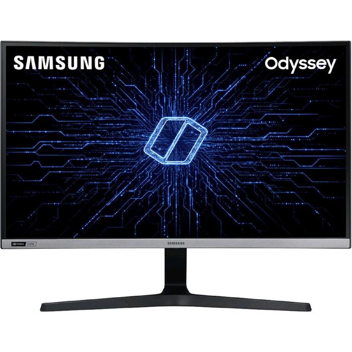 фото Монитор samsung c27rg50fqi 27", va, 1920x1080, 240гц, 4мс, hdmi, dport, чёрный