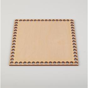 

Заготовка для вязания "Квадрат", донышко фанера ЭКСПОРТ, 19.5×19.5 см, d=9мм