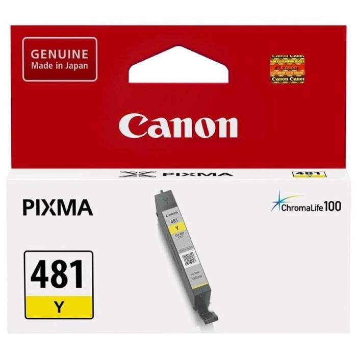 фото Картридж струйный canon cli-481 y 2100c001 желтый для canon pixma ts5140/6140/8140/8540