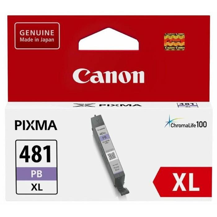 Картридж струйный Canon CLI-481XL PB 2048C001 фото голубой для Canon PixmaTS8140TS/TS9140 цена и фото