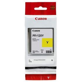 Картридж струйный Canon PFI-120Y 2888C001 желтый для Canon imagePROGRAF TM-200/205(130мл)
