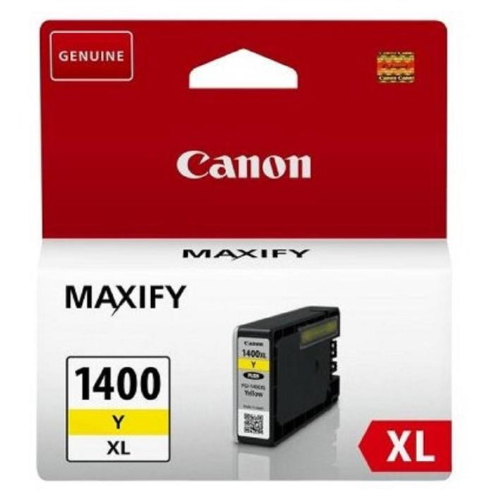 Картридж струйный Canon PGI-1400XLY 9204B001 желтый для Canon Maxify МВ2040/2340