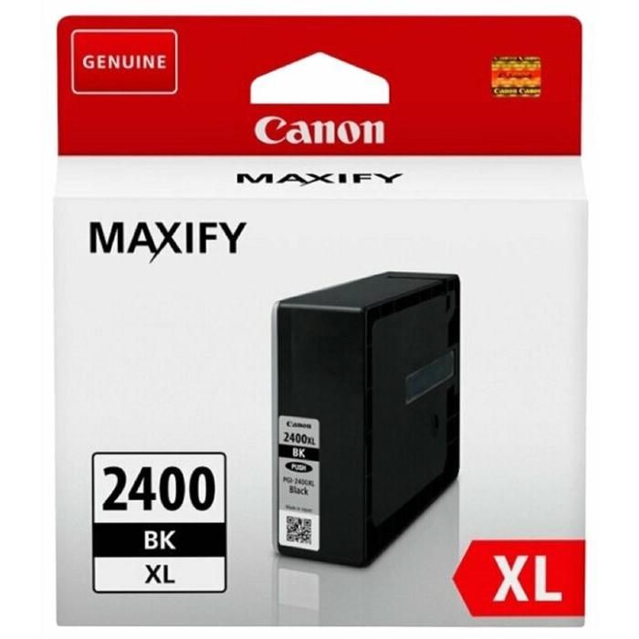 Картридж струйный Canon PGI-2400XLBK 9257B001 черный для Canon iB4040/МВ5040/5340 картридж canon pgi 2400m xl 9275b001 для canon ib4040 мв5040 5340 пурпурный