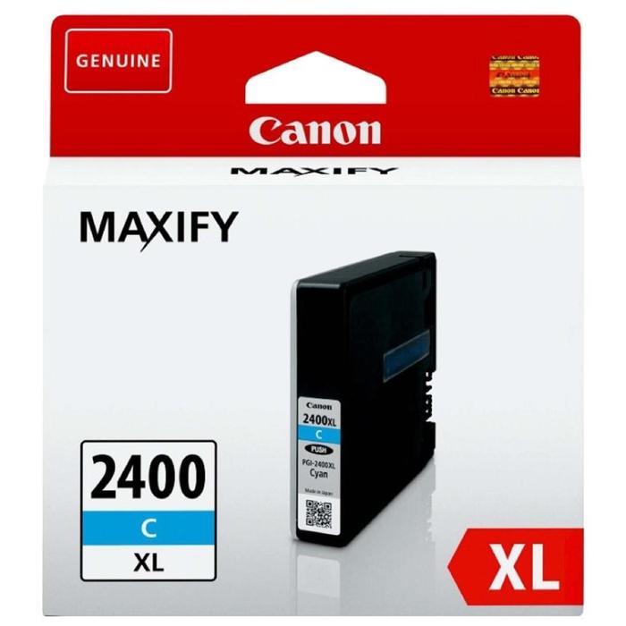 Картридж струйный Canon PGI-2400XLC 9274B001 голубой для Canon iB4040/МВ5040/5340 картридж canon pgi 2400m xl 9275b001 для canon ib4040 мв5040 5340 пурпурный