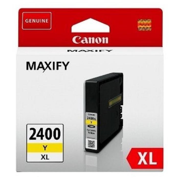 Картридж струйный Canon PGI-2400XLY 9276B001 желтый для Canon iB4040/МВ5040/5340 картридж canon pgi 2400m xl 9275b001 для canon ib4040 мв5040 5340 пурпурный