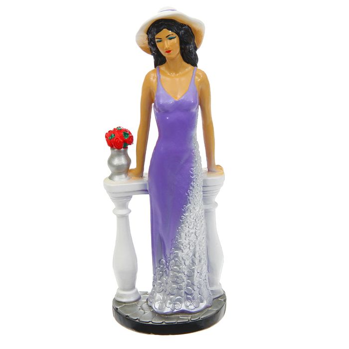 Статуэтка "Набережная" цветная, микс