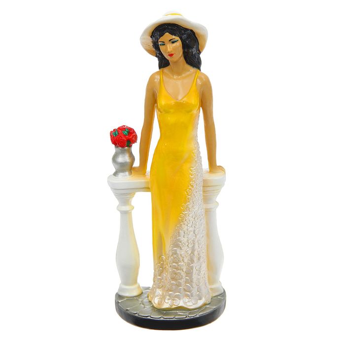 Статуэтка "Набережная" цветная, микс