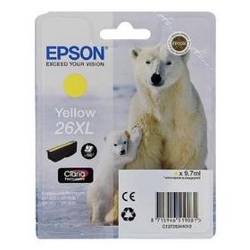 

Картридж струйный Epson T2634 C13T26344012 желтый для Epson XP-600/700/800 (8.7мл)