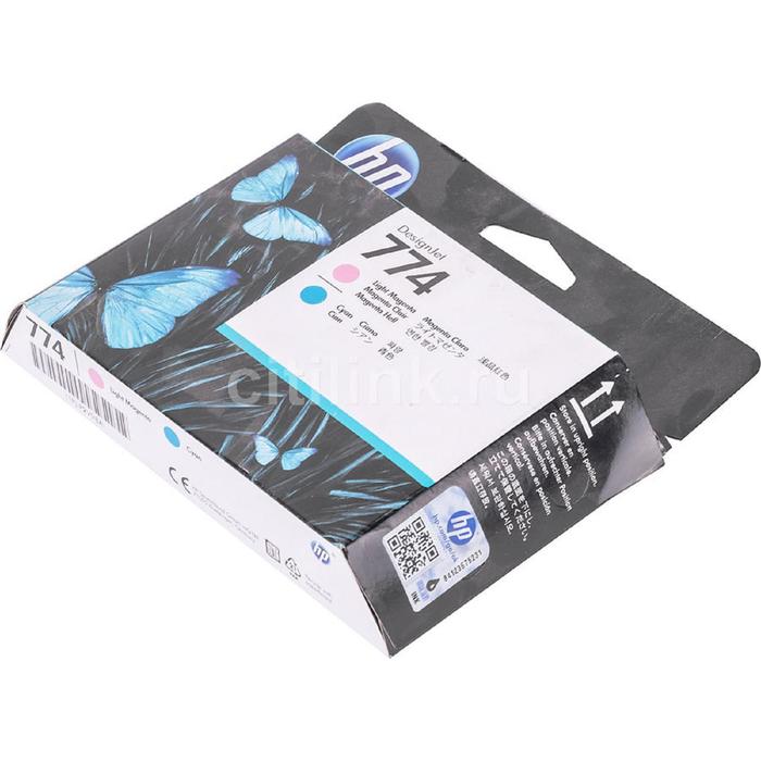 

Картридж струйный HP 774 P2V98A светло-пурпурный/светло-голубой для HP DJ Z6810 (775мл)