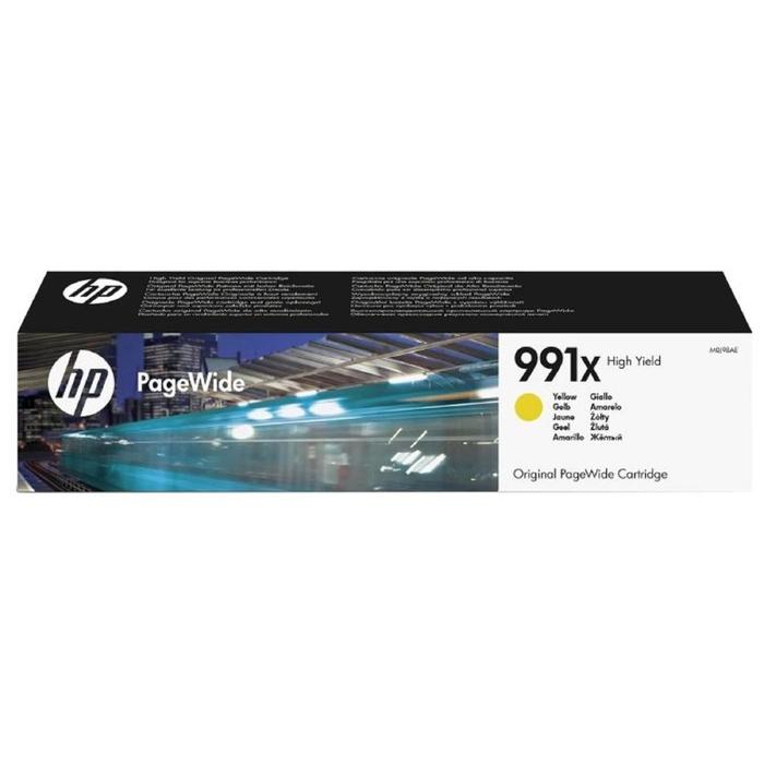 

Картридж струйный HP 991X M0J98AE желтый для HP PW Pro 755/772/777 (16000мл)