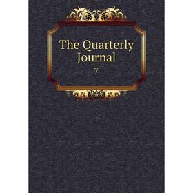 

Книга The Quarterly Journal 7